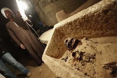 Mideast Egypt Mummy Discovery